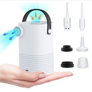 MIGHTY MINI! Cordless Air Pump / 2-Way Inflator/Deflator / LED Camping Light